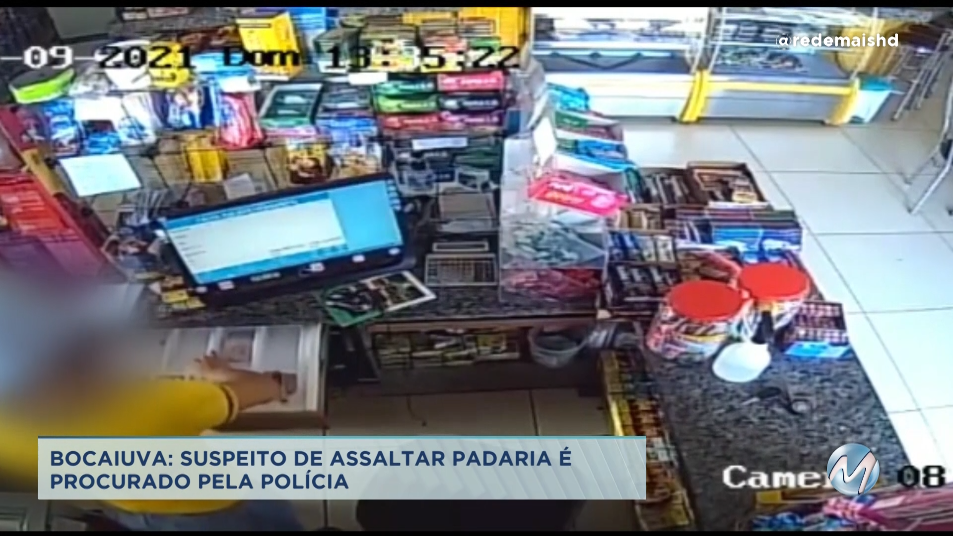 Polícia procura por suspeito de assalta padaria em Bocaiuva