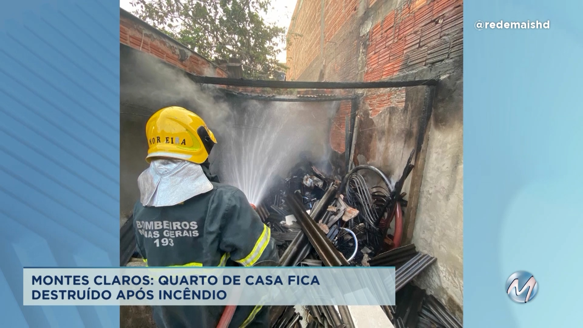 Montes Claros: mulher não aceita divórcio e coloca fogo na própria casa