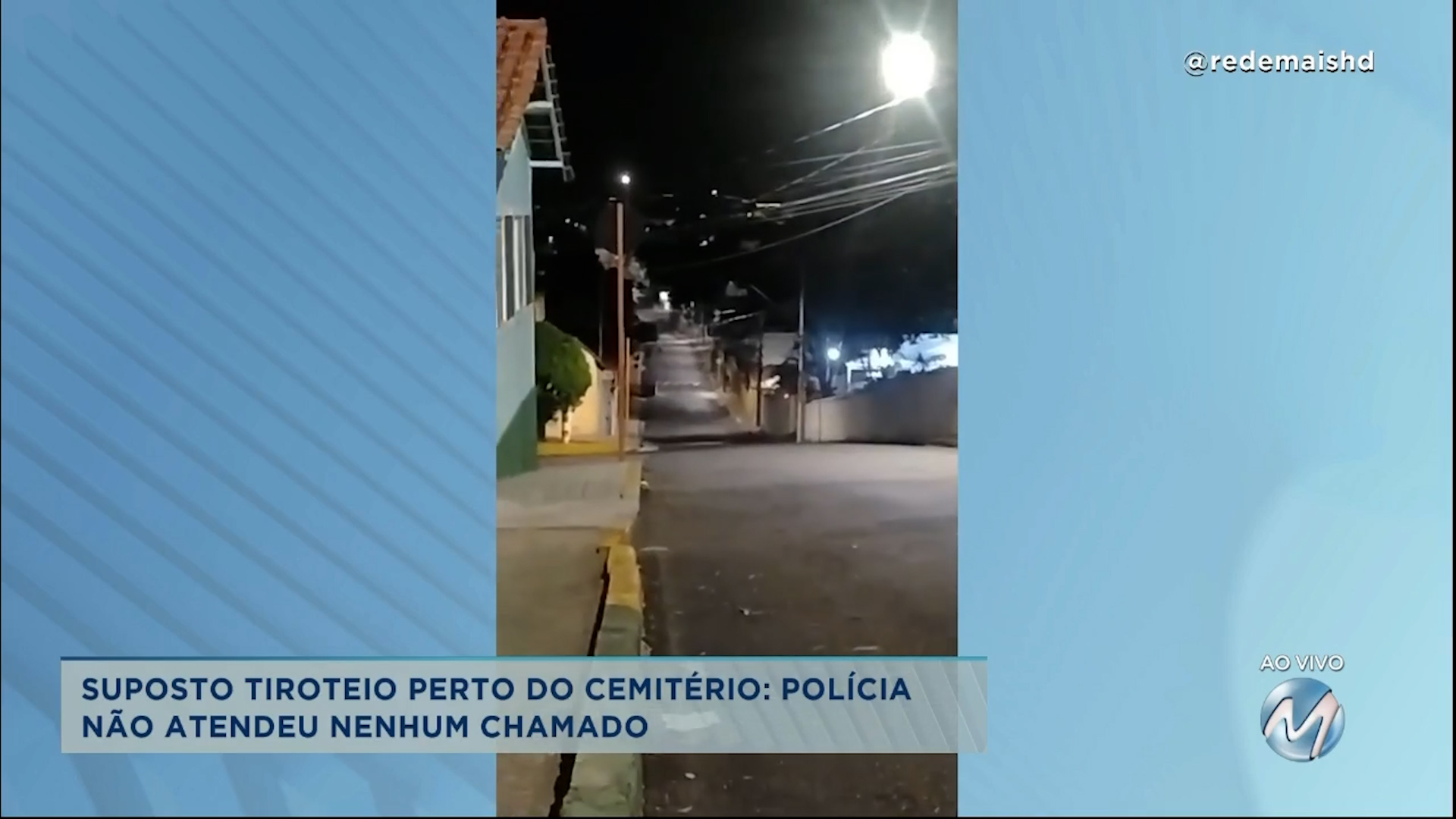Suposto tiroteio perto do cemitério em Varginha: polícia não atendeu nenhum chamado