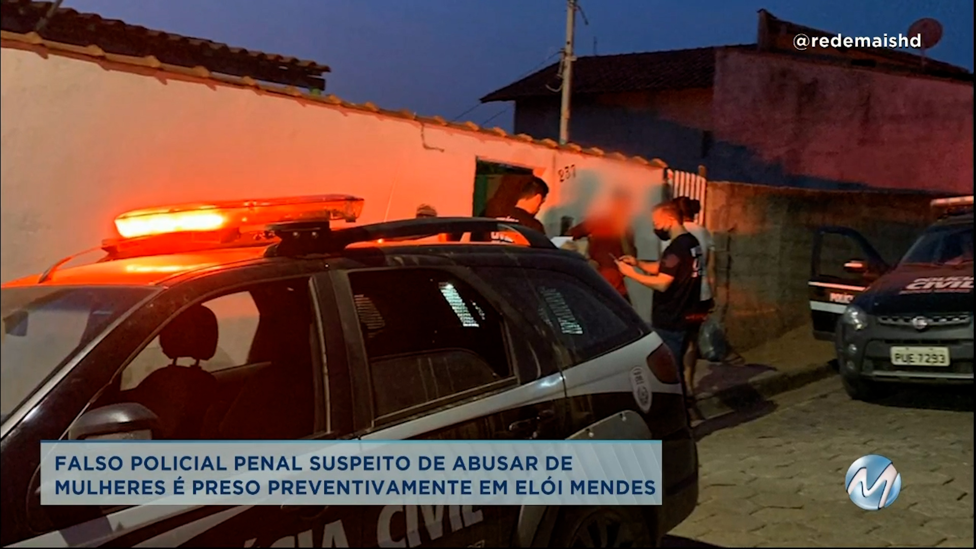 Falso policial penal suspeito de abusar de mulheres é preso preventivamente