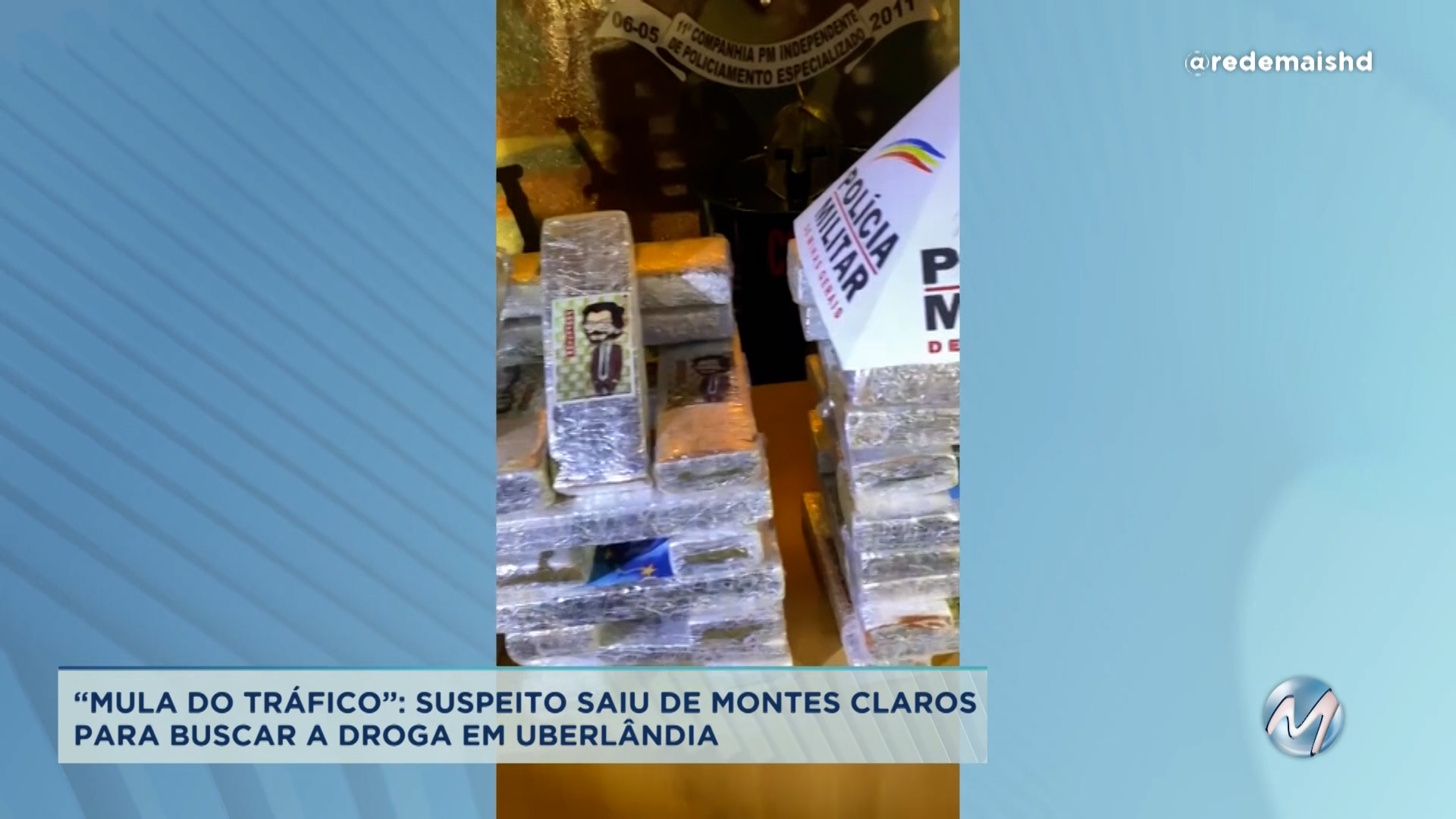 Homem é preso transportando mais de 80 kg de maconha