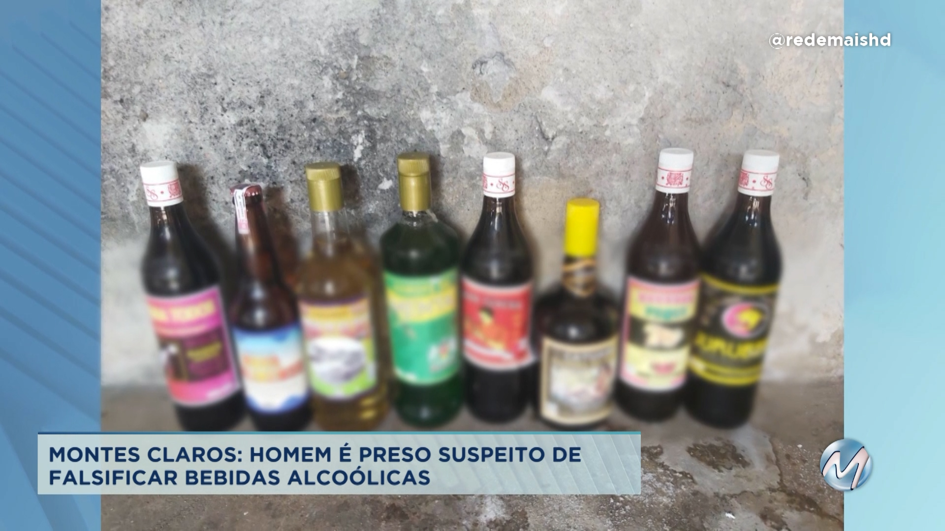 Montes Claros: homem é preso suspeito de falsificar bebidas