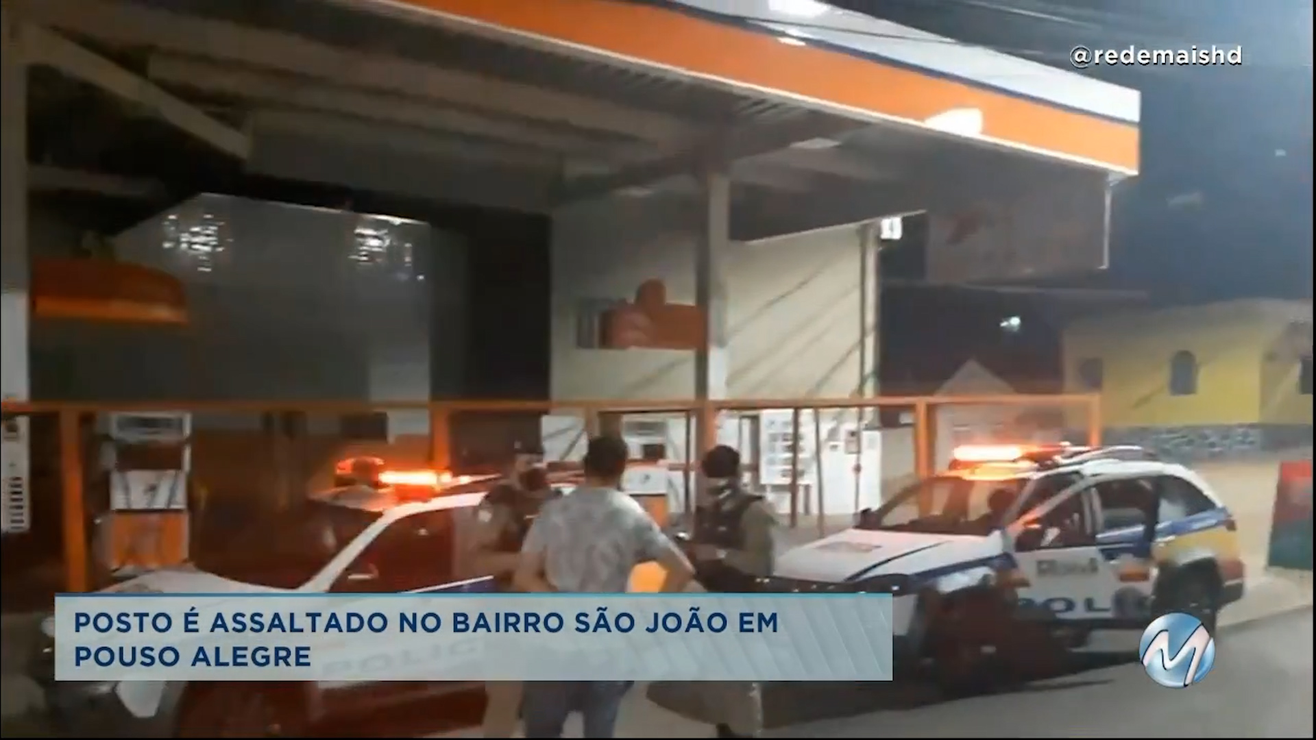 Posto é assaltado no bairro São João em Pouso Alegre