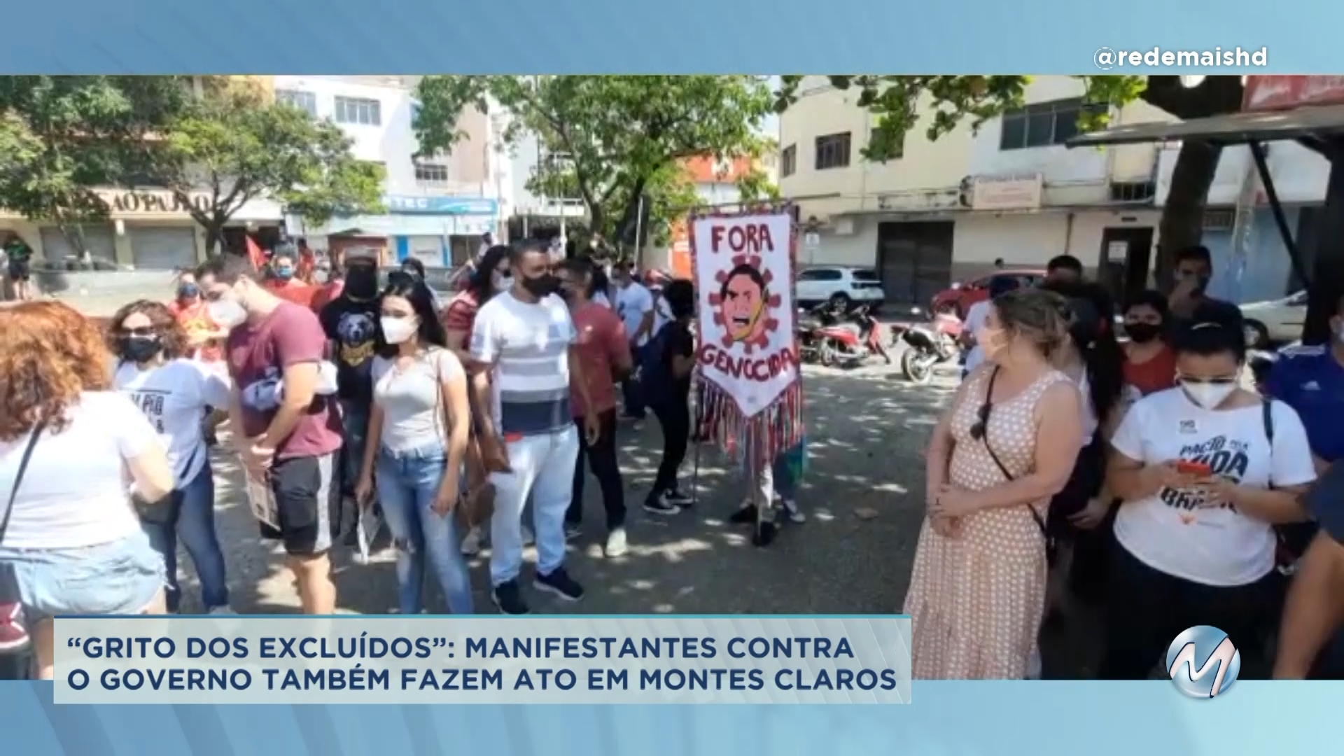 “Grito dos Excluídos”: manifestantes contra o Governo também fazem ato em Montes Claros