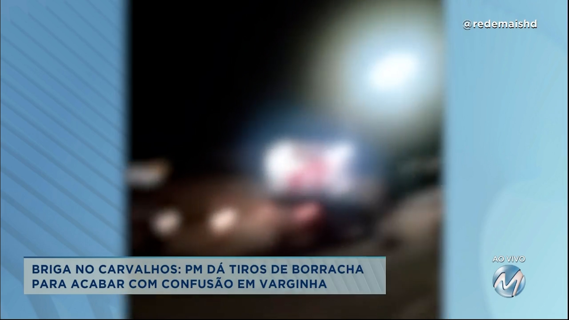 PM dá tiros de borracha para acabar com confusão em Varginha