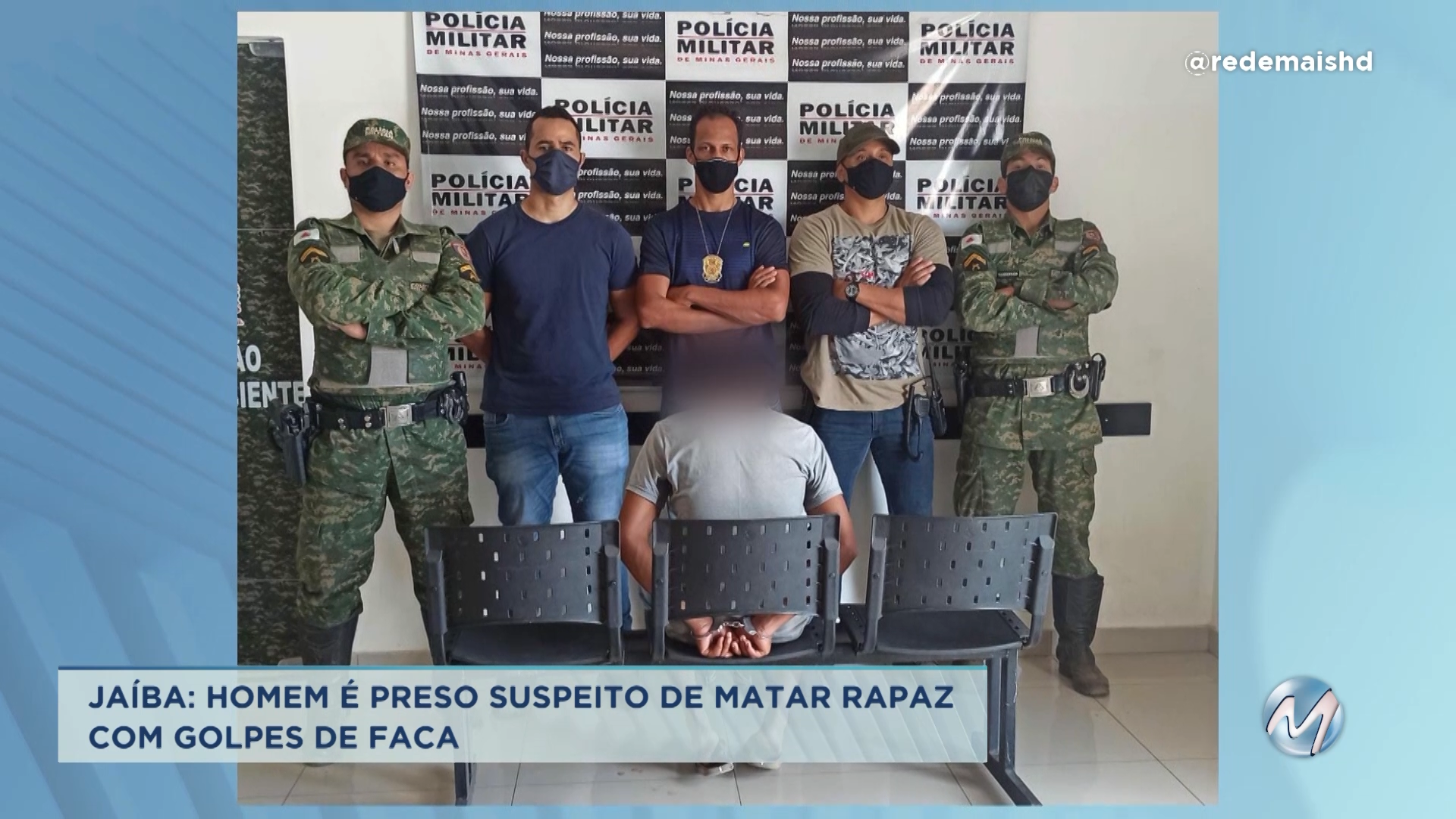 Jaíba: homem é preso suspeito de matar rapaz com golpes de faca