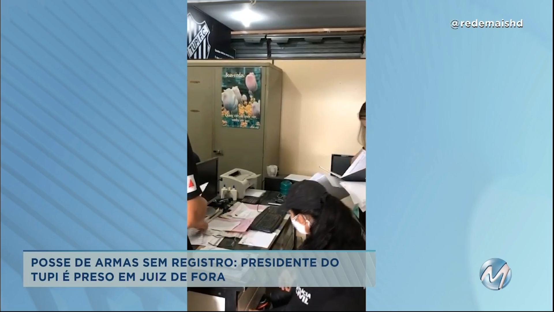 Posse de armas sem registro: presidente do Tupi é preso em Juiz de Fora