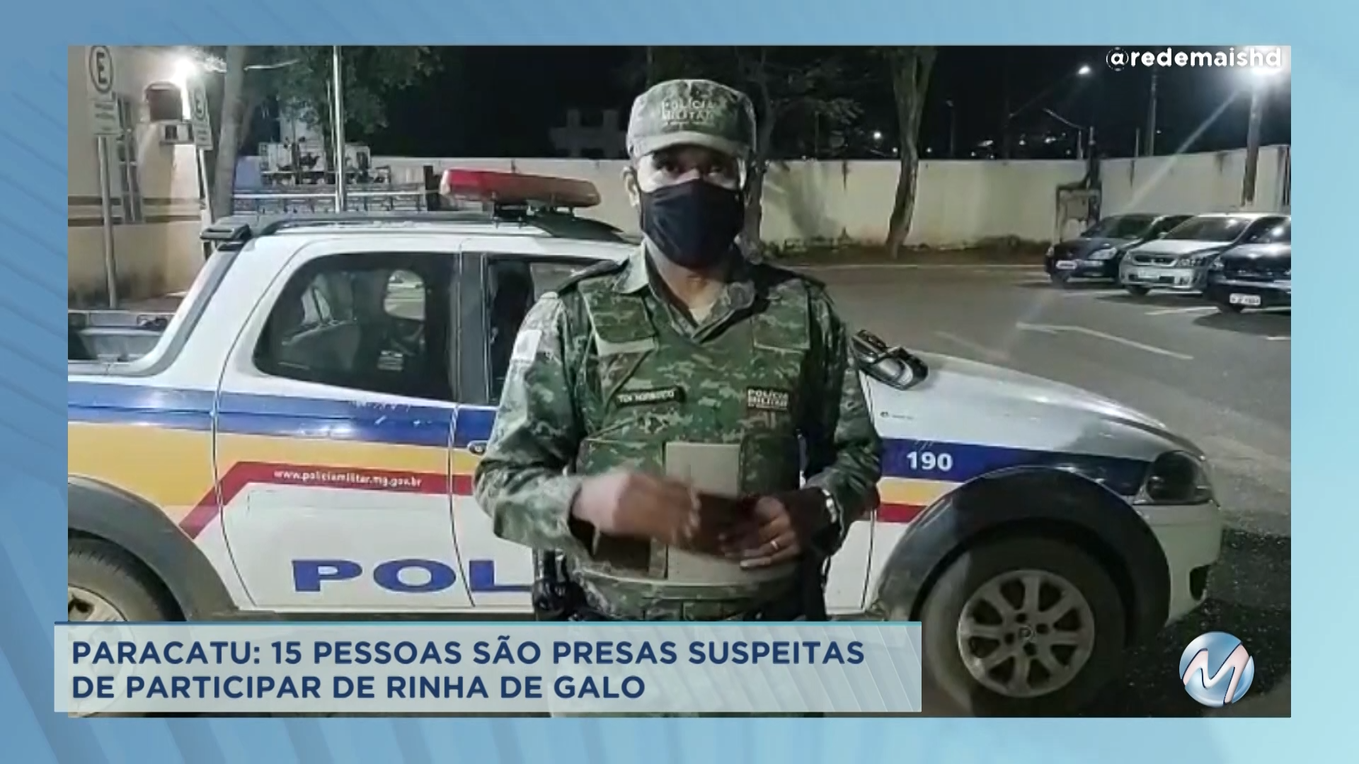 Paracatu: suspeitos de participar de rinha de galo são presos