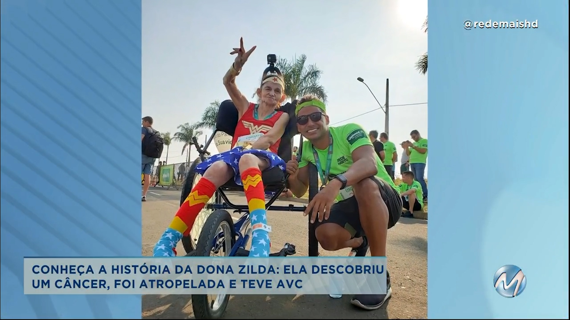 Conheça a Dona Zilda: ela descobriu um câncer, foi atropelada e teve AVC