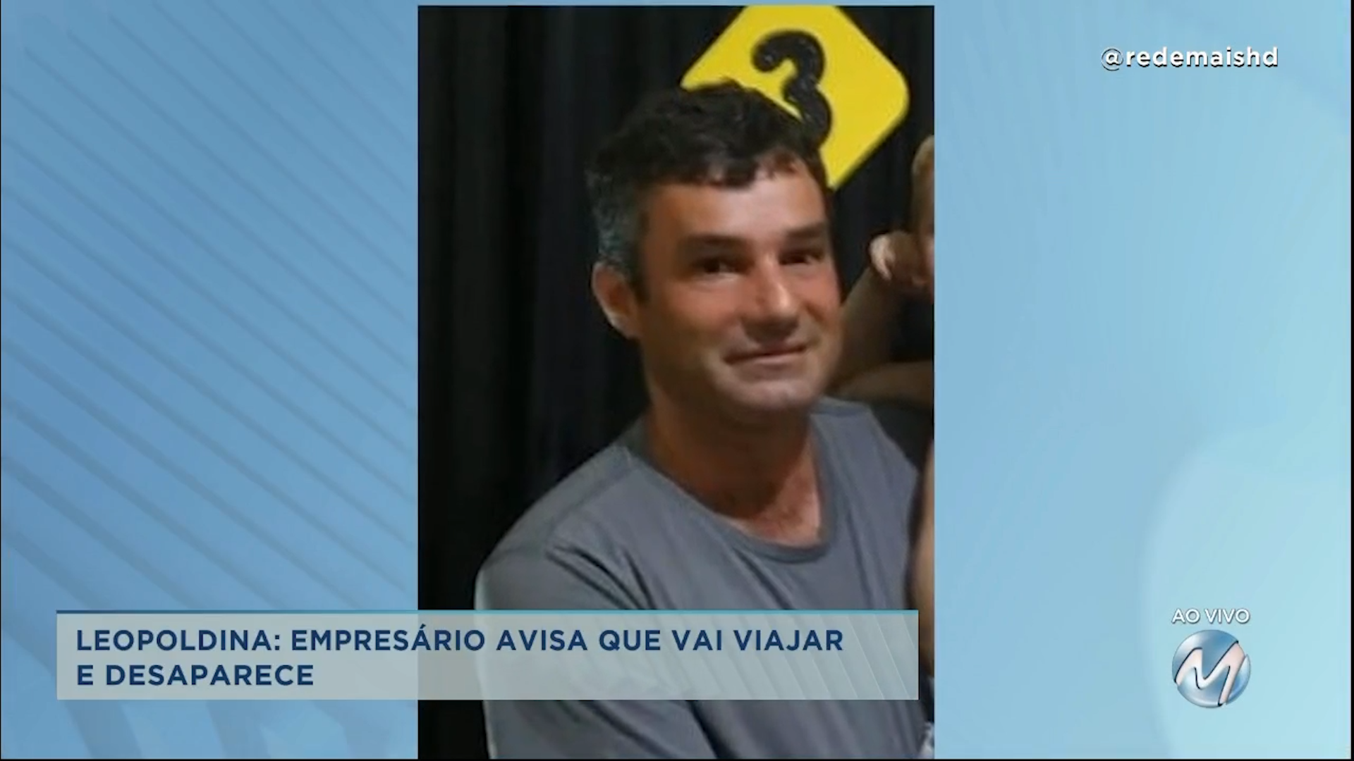 Leopoldina: empresário avisa que vai viajar e desaparece