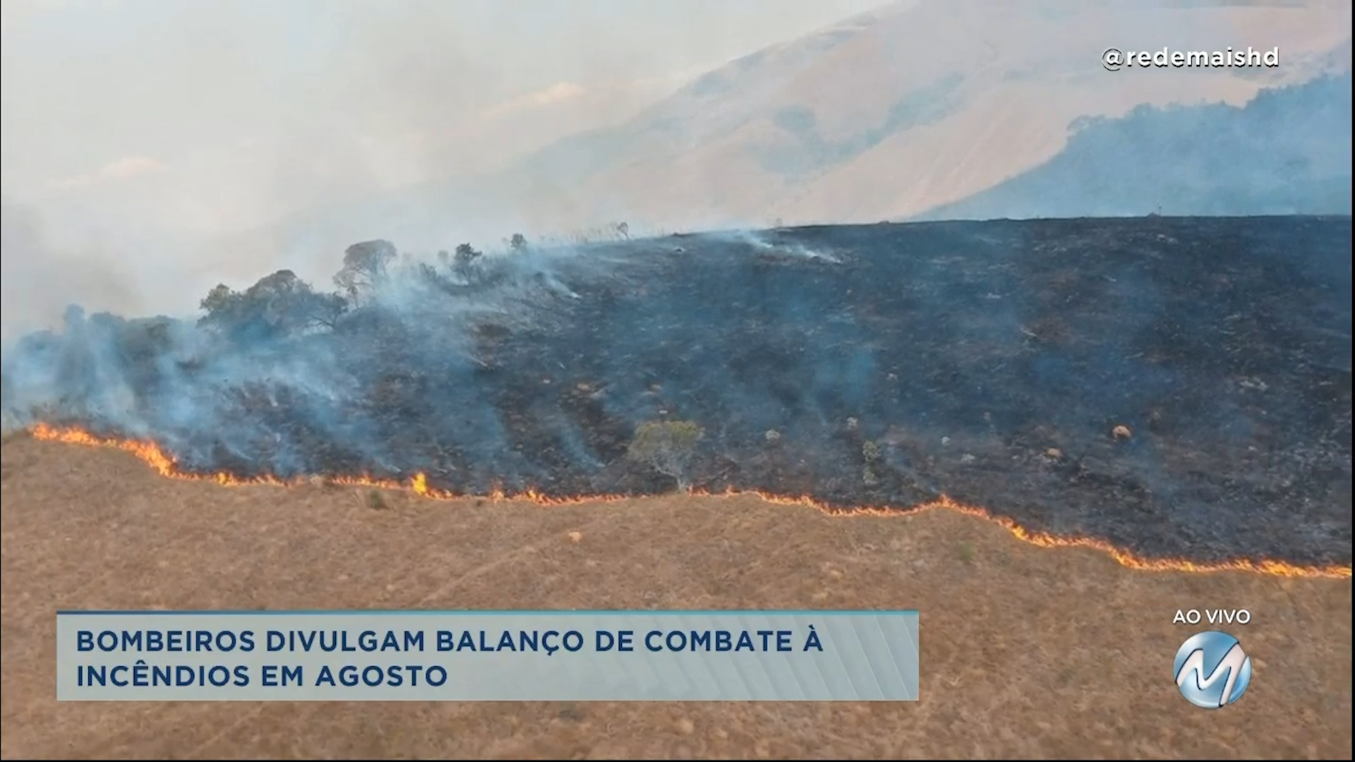 São Lourenço: bombeiros divulgam balanço de combate à incêndios no mês de agosto