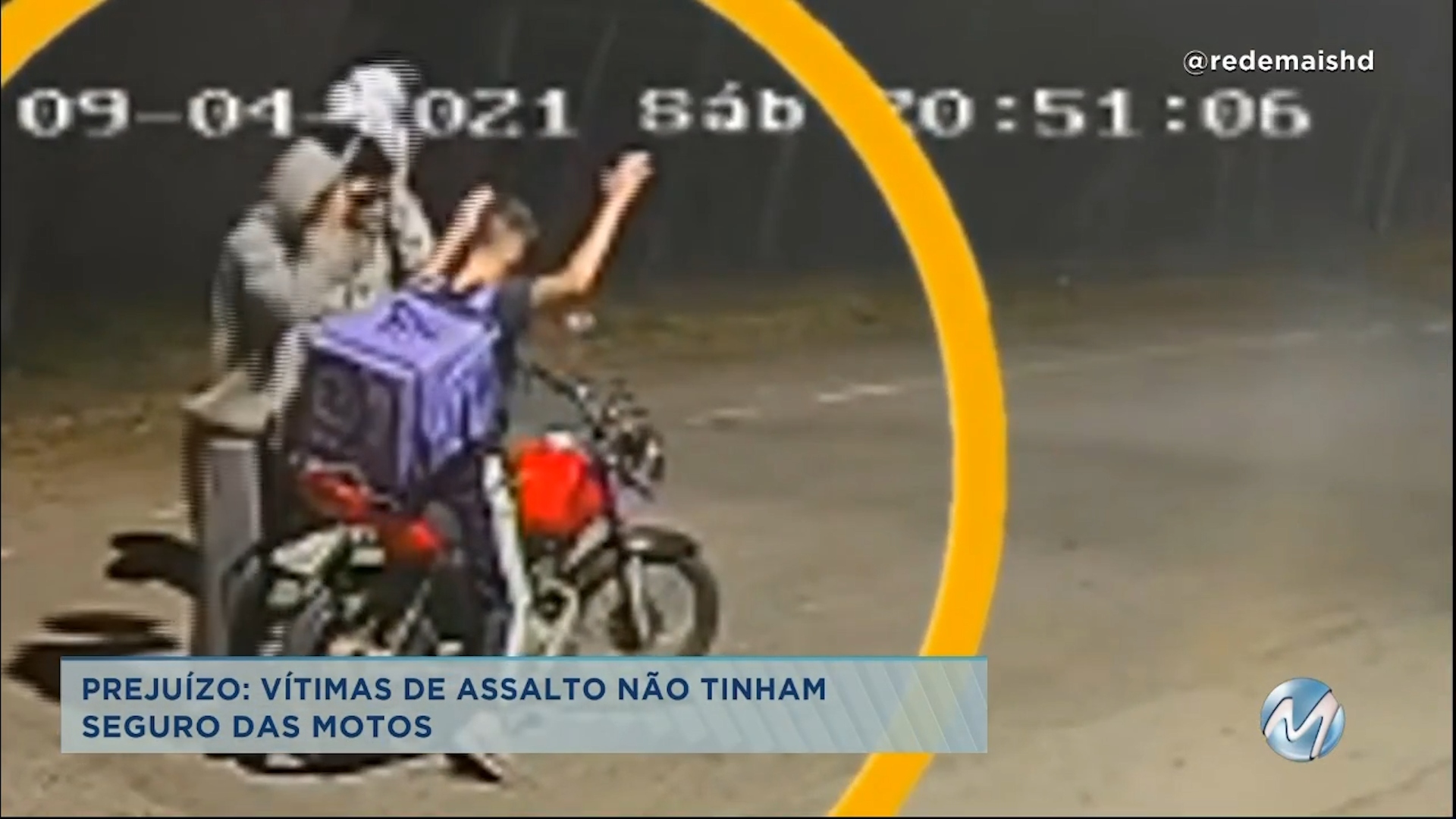 Pouso Alegre: entregadores têm motos roubadas enquanto trabalhavam