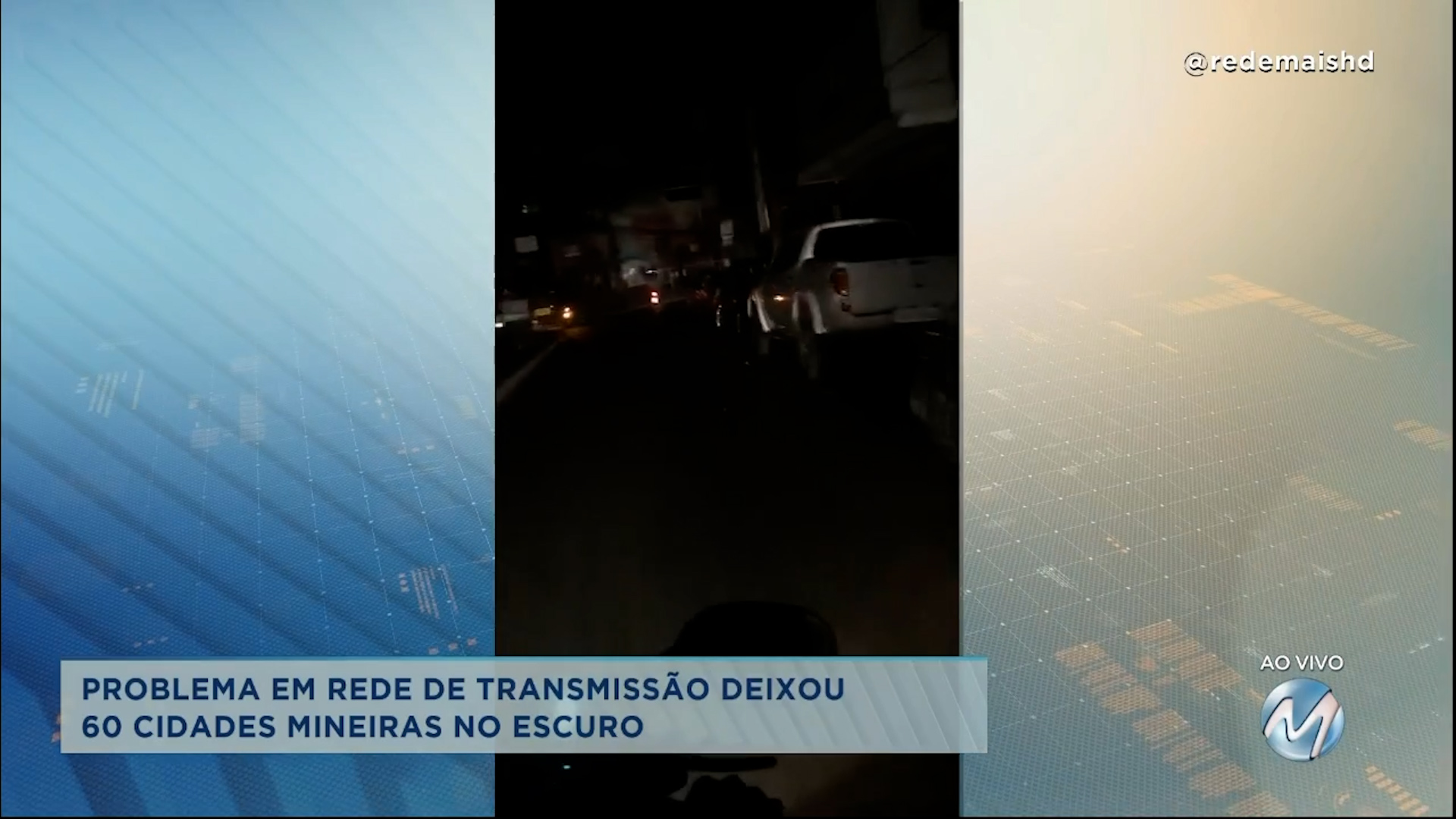 Problema em rede de transmissão deixou 60 cidades mineiras no escuro