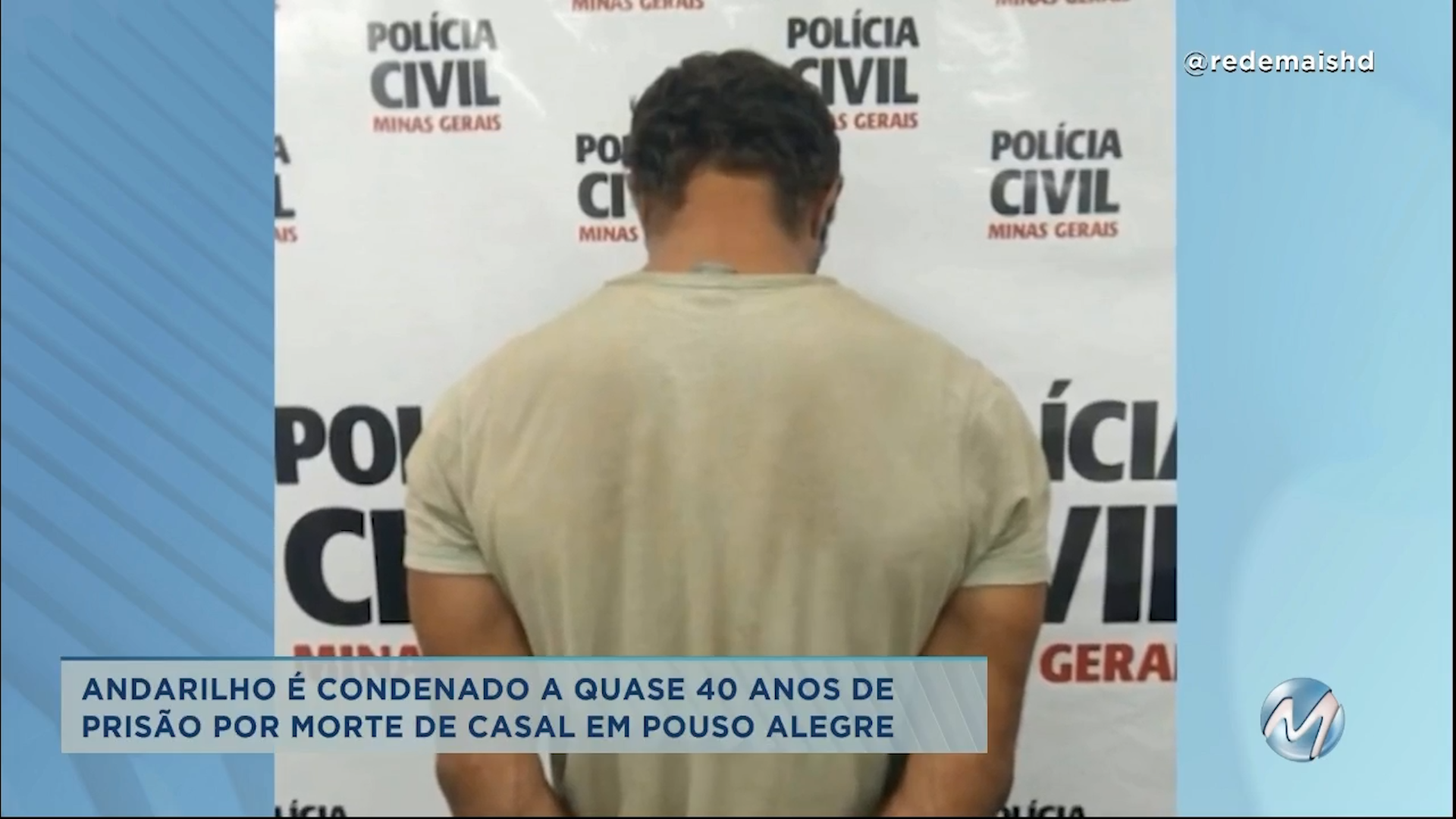 Andarilho é condenado a quase 40 anos de prisão por morte de casal em Pouso Alegre