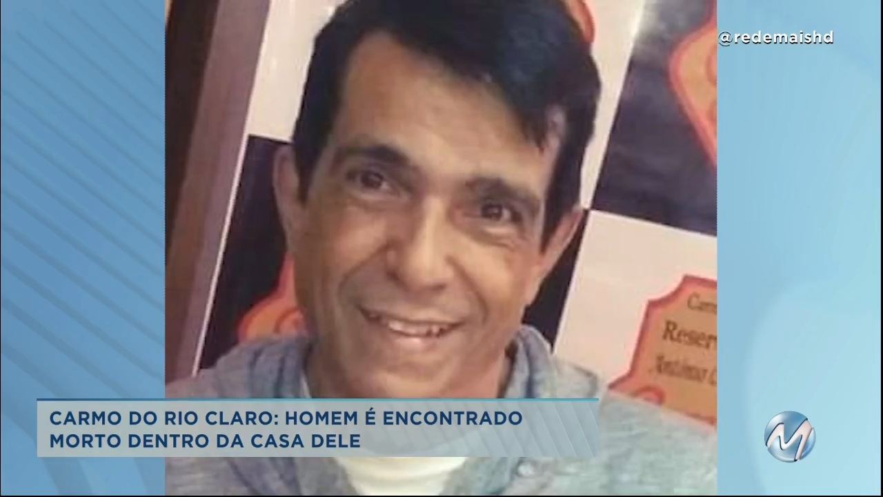 Morte é mistério em Carmo do Rio Claro: vítima estava só de cueca deitada na cama