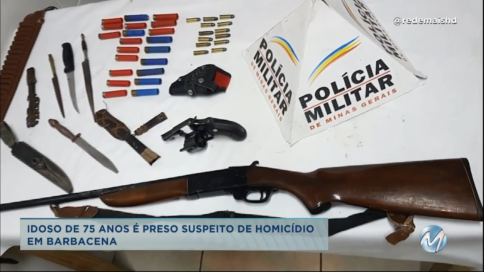 Sentou e esperou na calçada: idoso é preso suspeito de homicídio em Barbacena