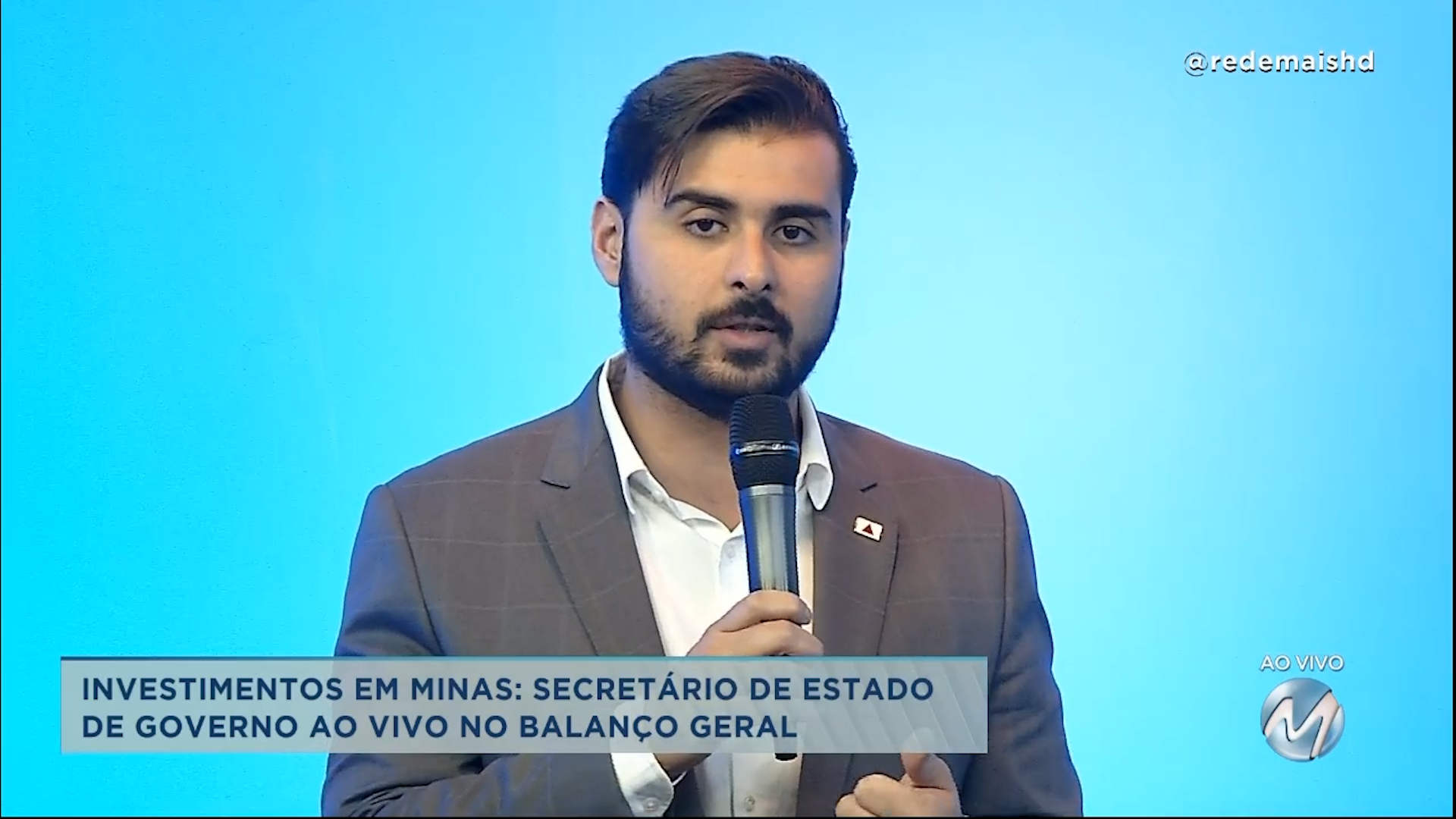 Secretário de Estado de Governo participa ao vivo do Balanço Geral
