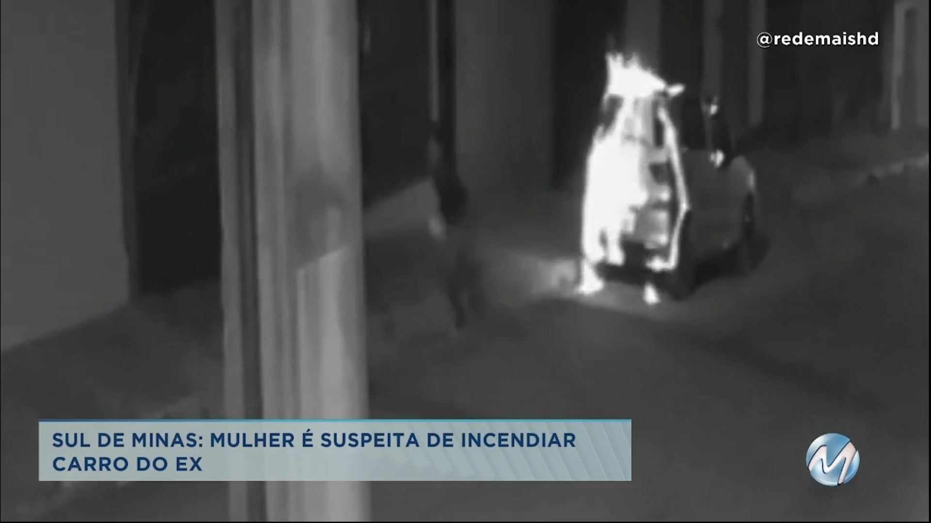 Sul de Minas: mulher é suspeita de incendiar carro do ex