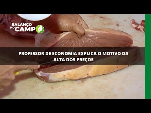 Professor de economia explica o motivo da alta dos preços