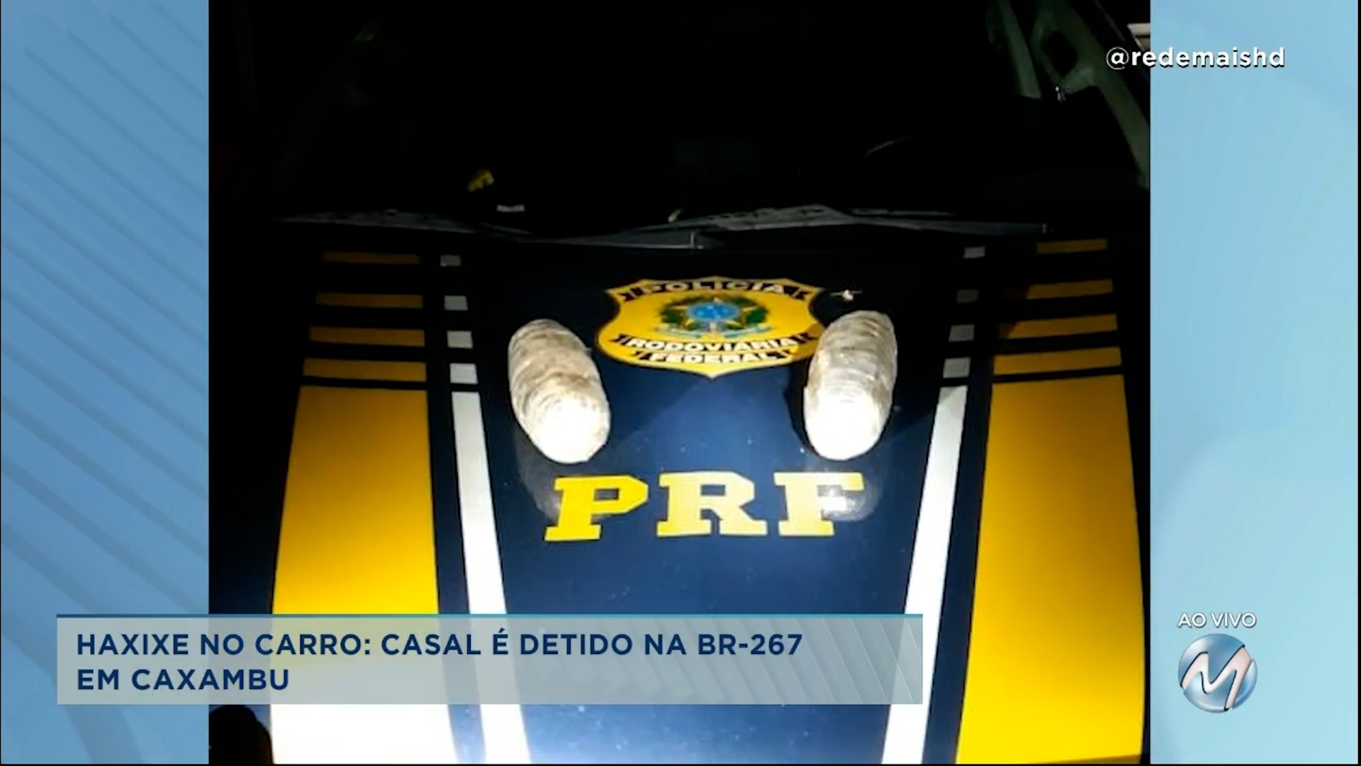 Haxixe no carro: casal é detido pela PRF em Caxambu