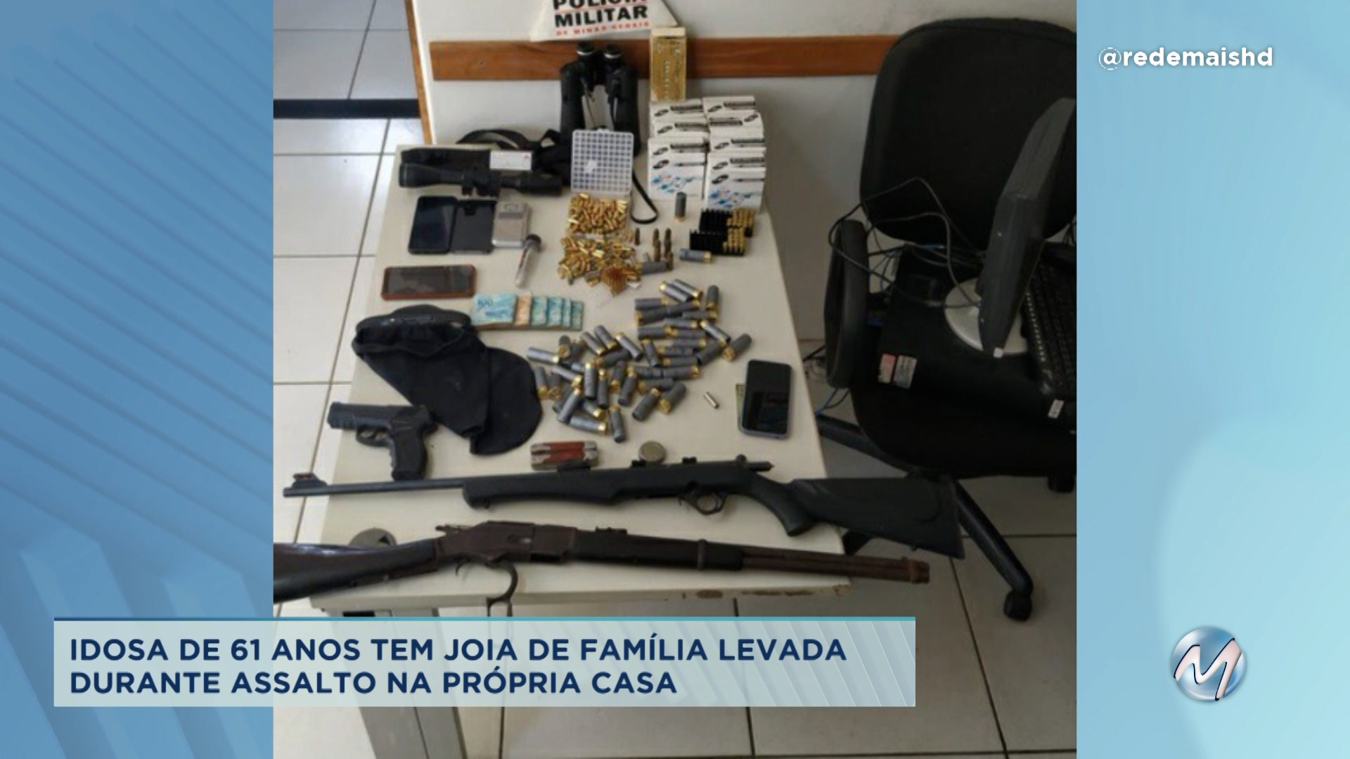 Montes Claros: casa de idosa é assaltada e joia de família levada por ladrão