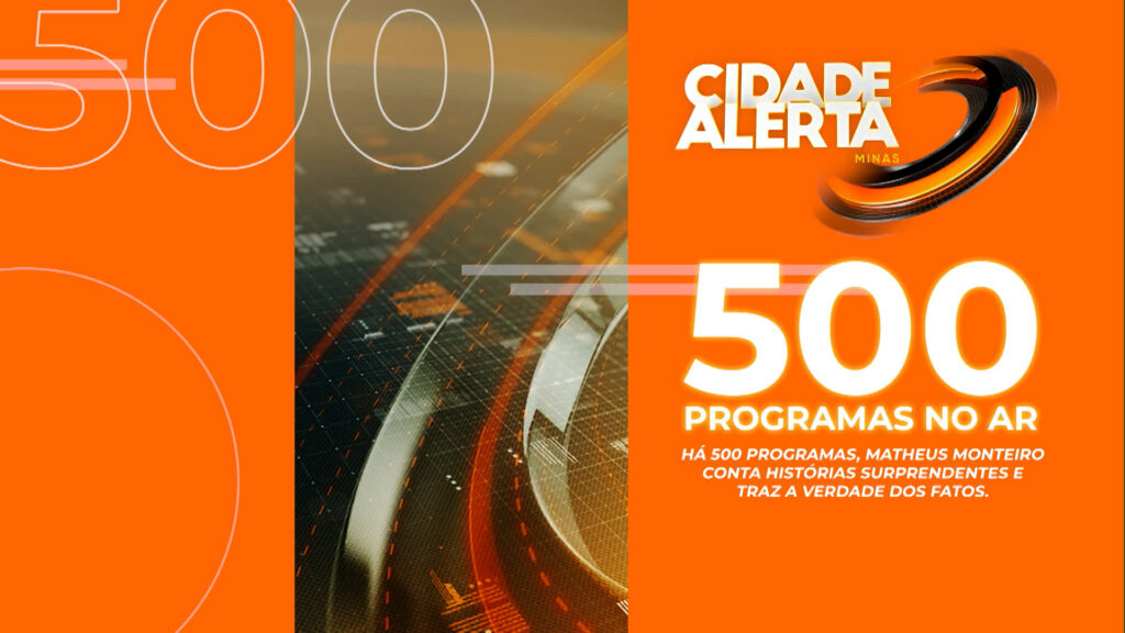 Cidade Alerta Minas completa 500 programas na Rede Mais