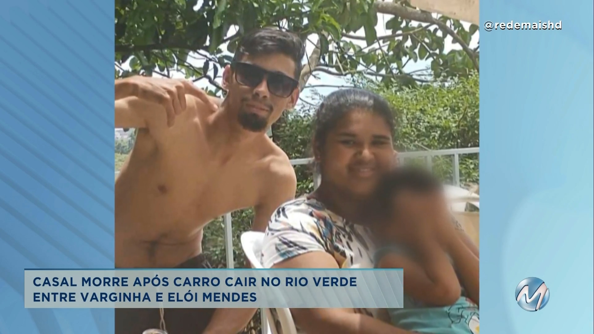 Casal morre após carro cair no Rio Verde