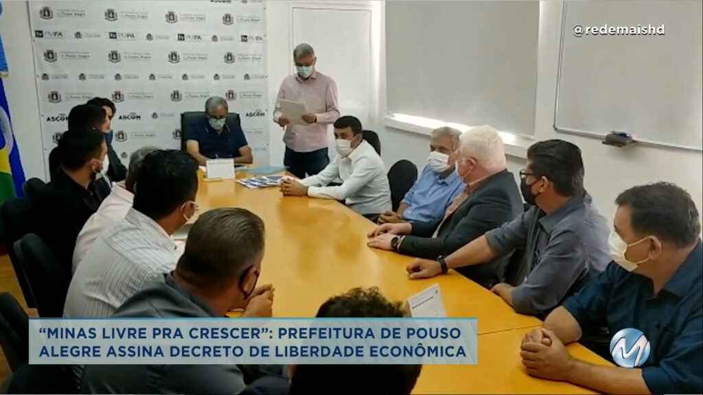 “Minas Livre pra Crescer”: Prefeitura de Pouso Alegre assina decreto