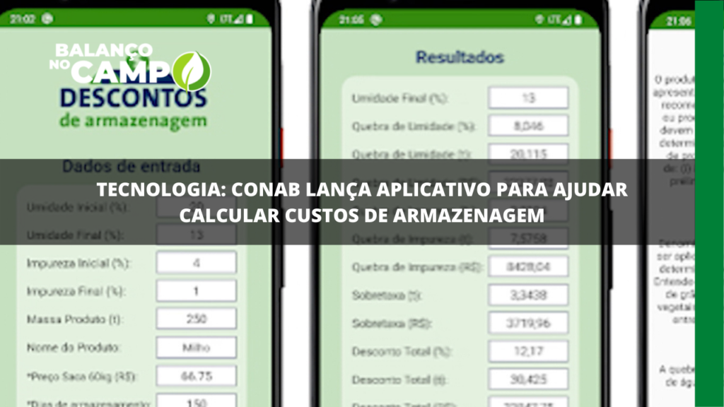 Conab lança APP voltado para o setor de armazenagem