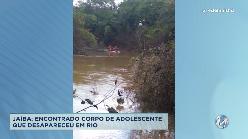 Corpo de adolescente é encontrado no Rio Verde Grande em Jaíba