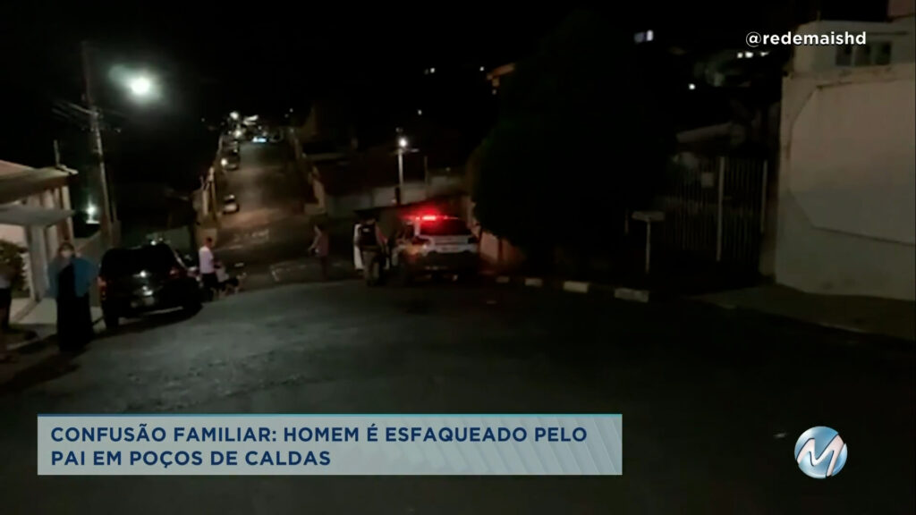 Homem é esfaqueado pelo pai em Poços de Caldas