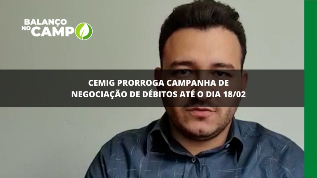 Nova oportunidade de renegociar dívidas com a Cemig