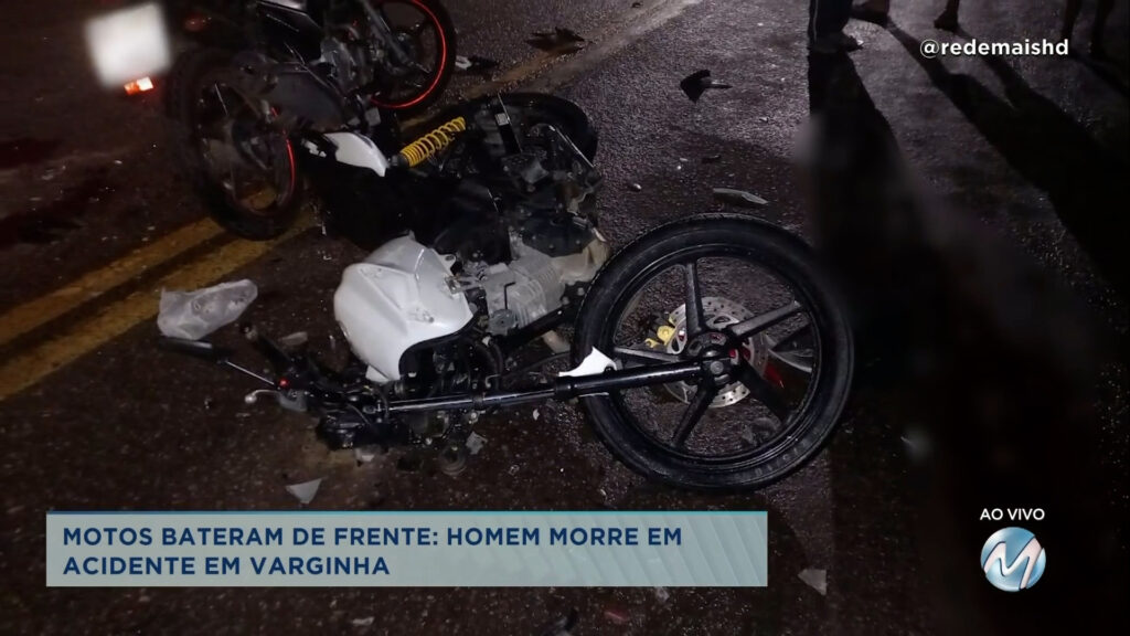 Em Varginha: homem morre em acidente de moto.