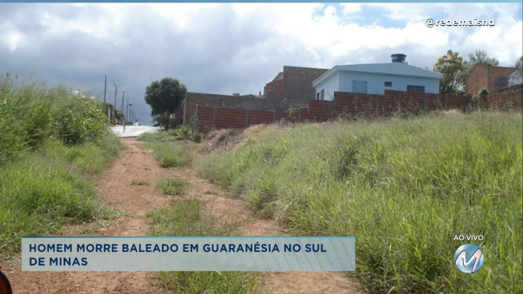 Em Guaranésia: homem morre após ser baleado.