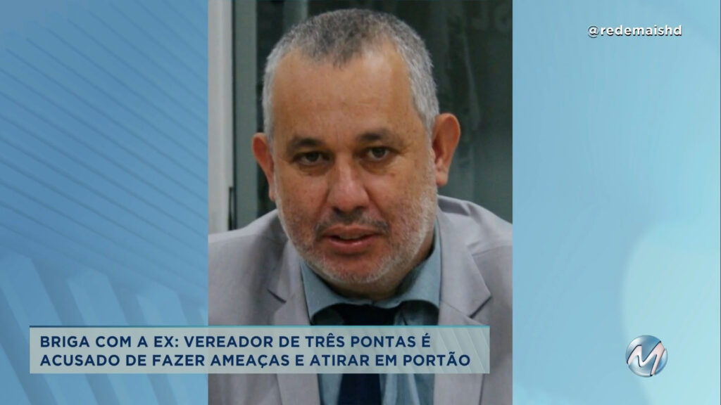 Vereador de Três Pontas se defende após acusação de ameaças a ex e atirar em portão.