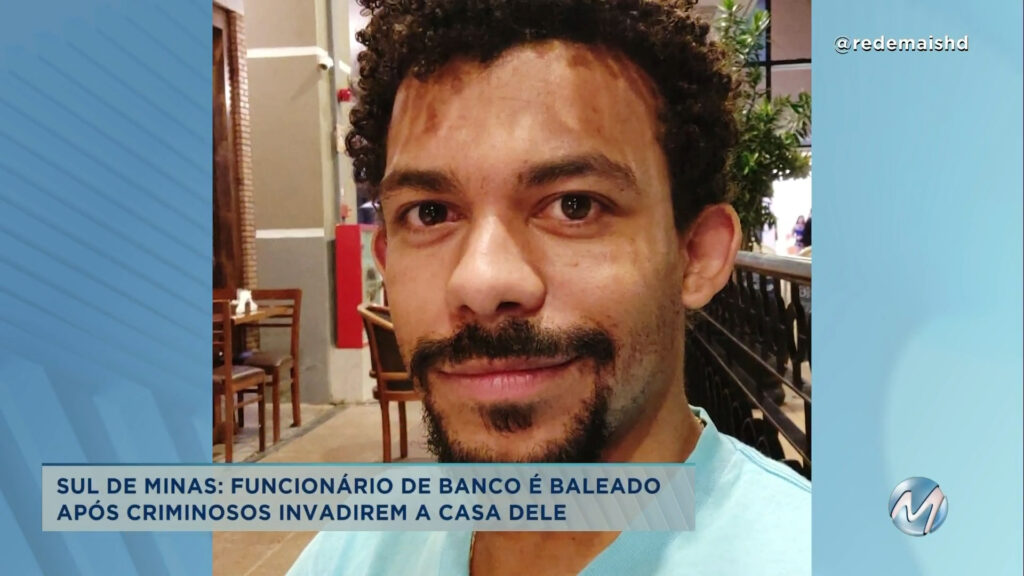 Funcionário de banco é baleado em São Gonçalo do Sapucaí.