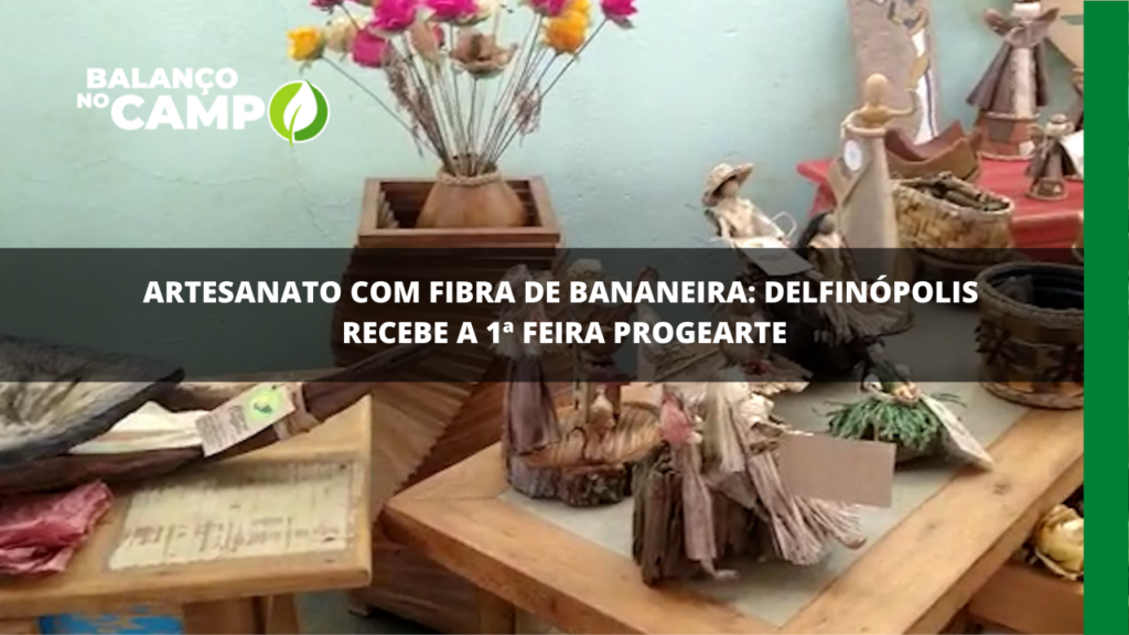 Progeart: artesanato produzido com fibra de bananeira