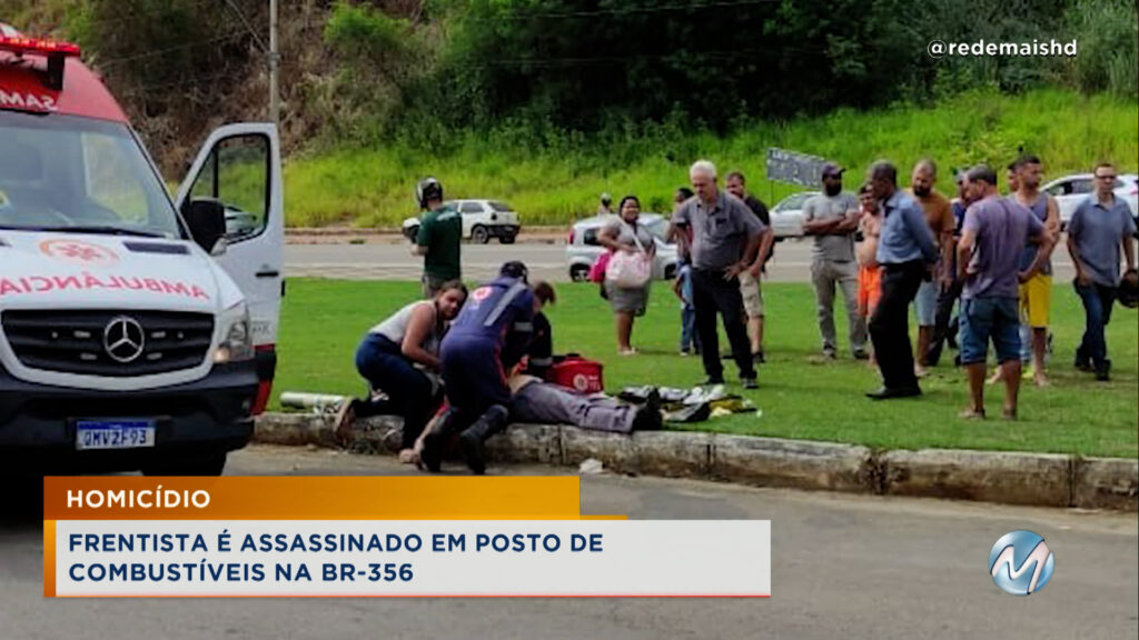 Frentista é assassinado durante o trabalho em Muriaé