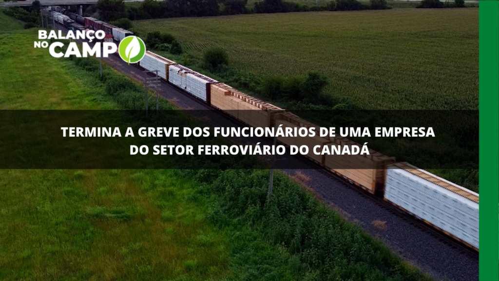 Termina a greve dos funcionários de uma empresa do setor ferroviário do Canadá