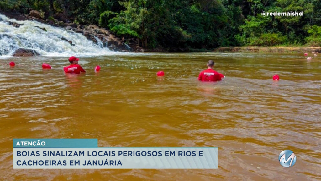 Bombeiros vistoriam cachoeiras e rios em Januária