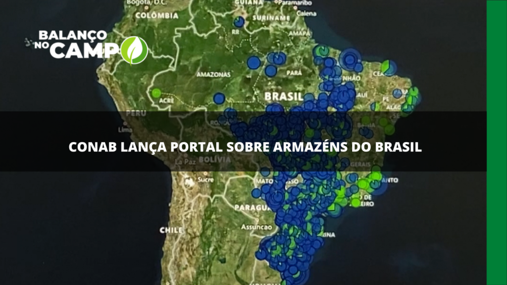 Conab lança portal sobre armazéns do Brasil