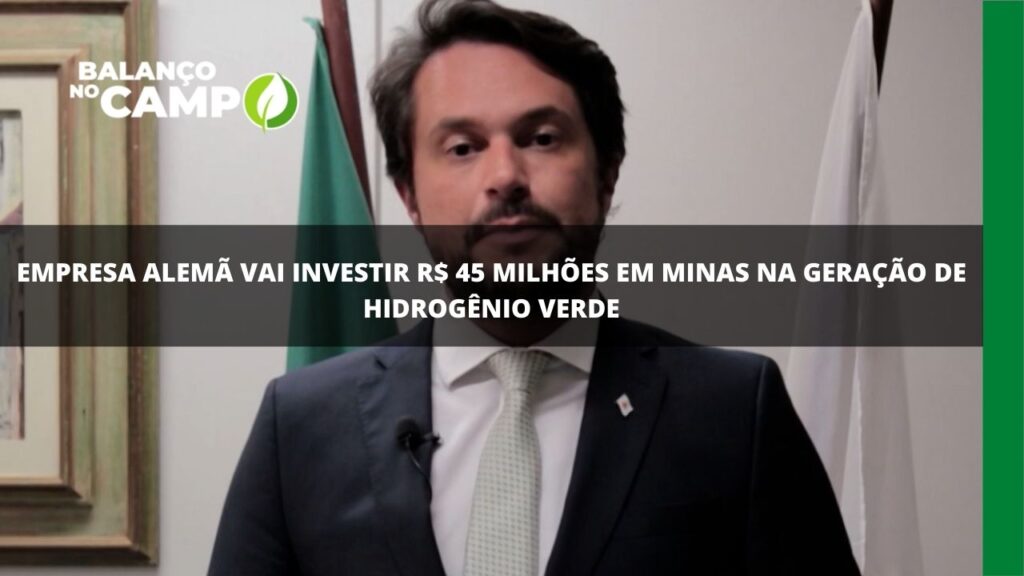 Empresa alemã vai investir R$ 45 milhões em Minas Gerais.