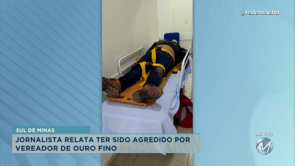 Jornalista alega ter sido agredido por vereador de Ouro Fino