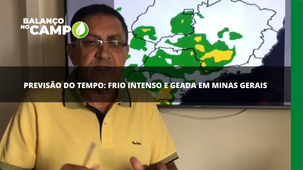 Alerta de frio intenso e geada em Minas Gerais