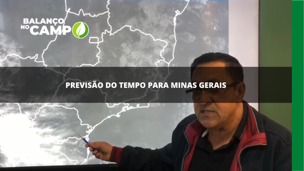 Previsão do tempo para Minas Gerais