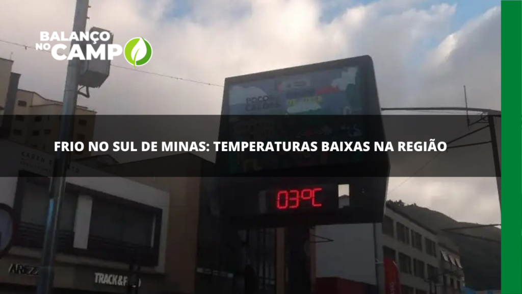 Frio no Sul de Minas: produtores em alerta