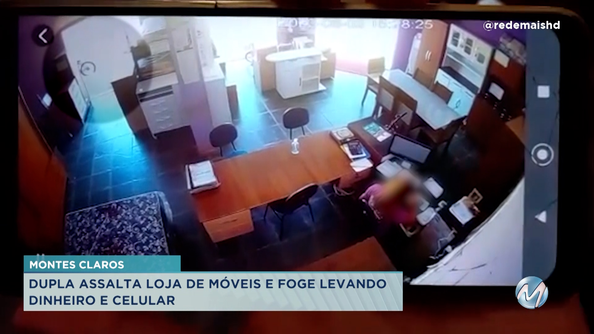 Dupla assalta loja de móveis em Montes Claros Rede Mais