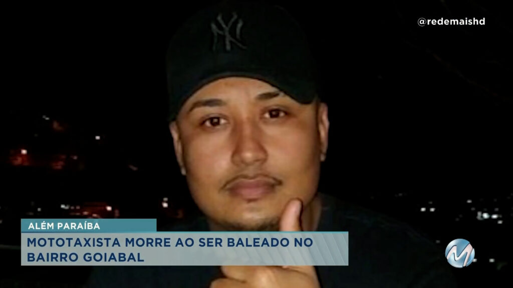 Além Paraíba: mototaxista é assassinado com oito tiros