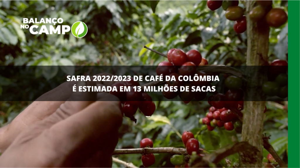 Estimativa de safra de cafés da Colômbia