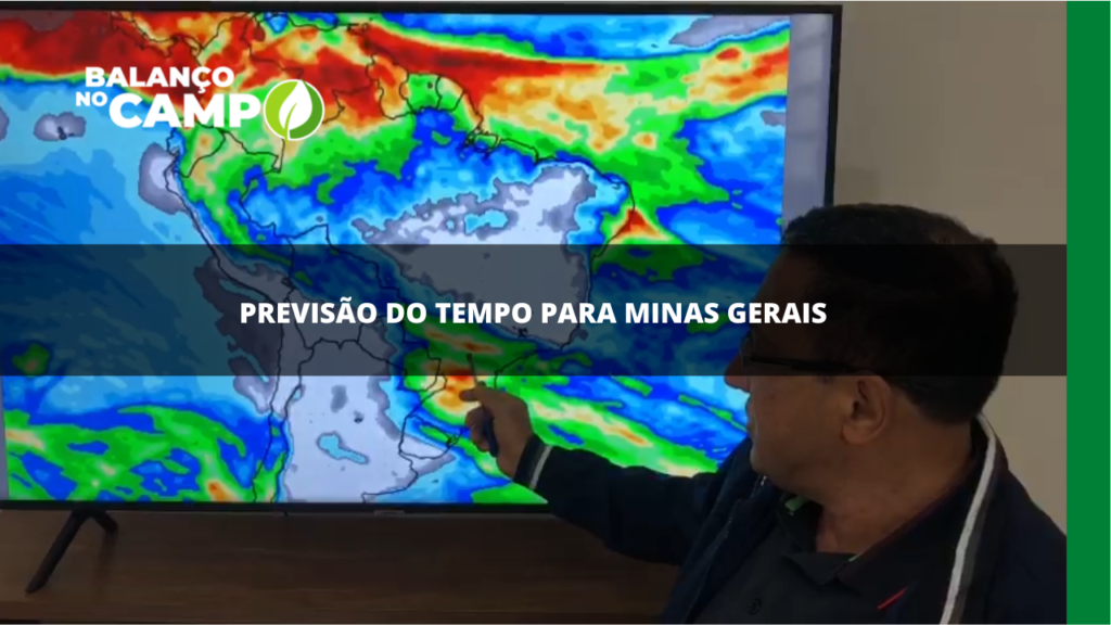 Previsão do tempo para Minas Gerais